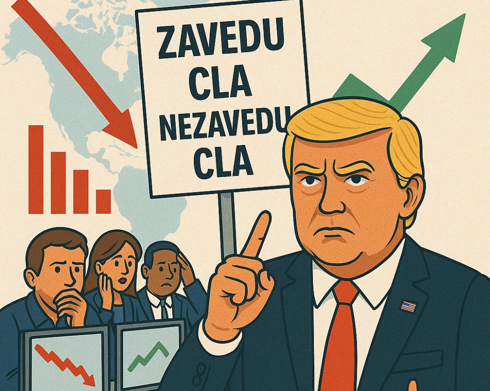 Celně politické otřesy a výkyvy na trzích: Co teď dělat s investicemi?
